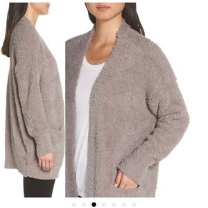 Barefoot dreams cozychic cardigan s/m in beachrock